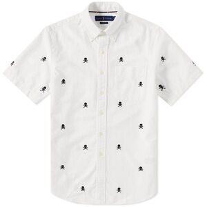 Ralph Lauren | Skull Embroidered, Short Sleeve Shirt